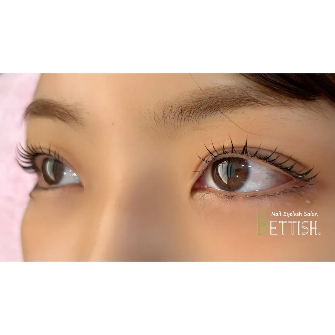 マツエク・マツパ パリジェンヌラッシュリフト マツパ BETTISH🩵 SERIのマツエク・マツパデザイン