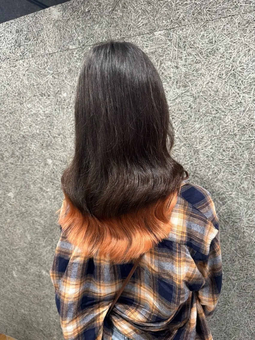 【学割U-24】最高級レミーシールエクステ 50cm /40枚の写真