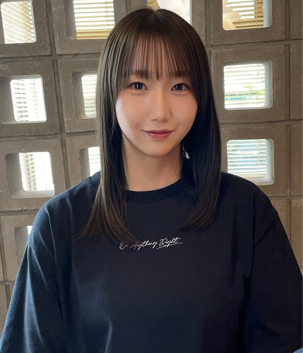 セミロング カラー オリーブカラー モテるブラウンカラー の達人Tomoyaのヘアスタイル