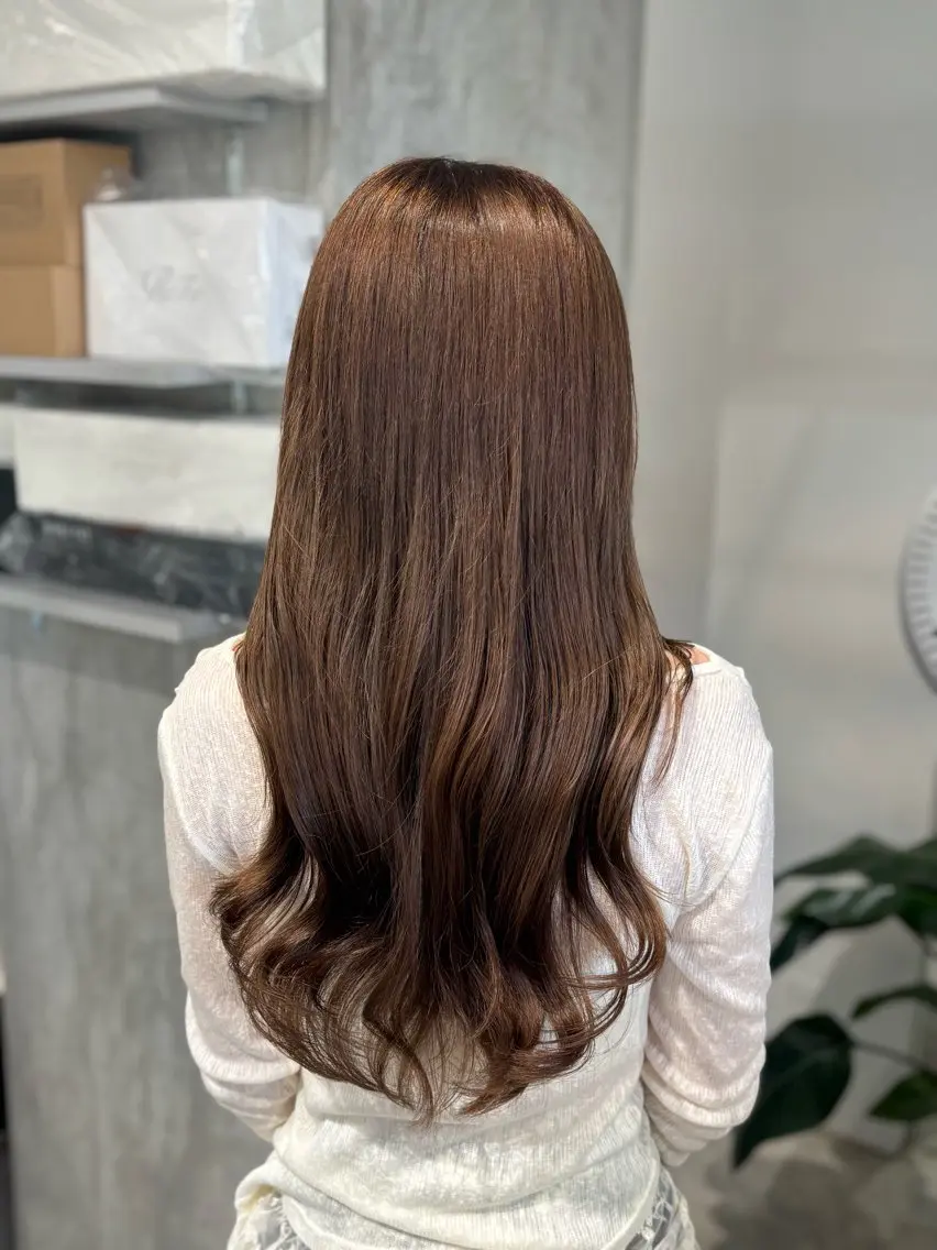 ロング カラー ヘアカラー 山森 沙耶のヘアスタイル