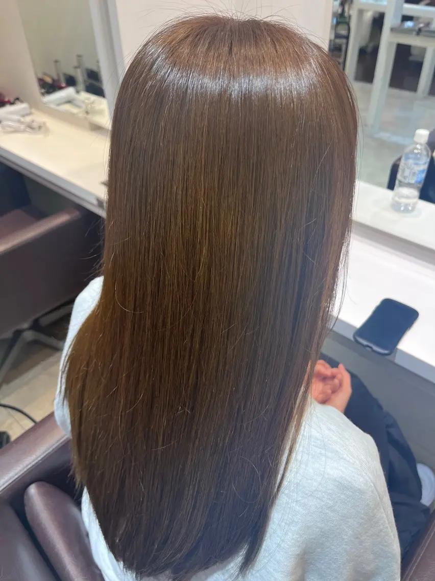 ロング カラー トバ ショウゴのヘアスタイル