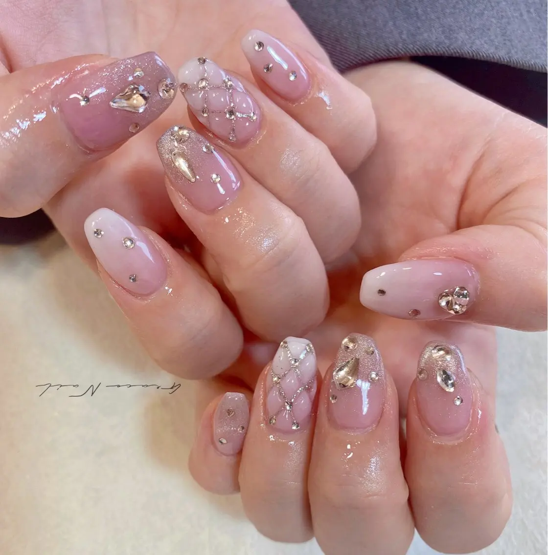 ネイル ハンドネイル ☆*。Grace Nail。*☆のネイルデザイン