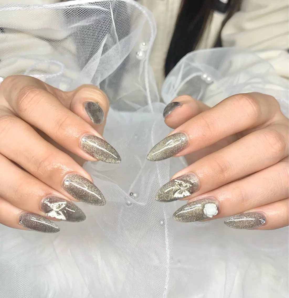 ネイル ジェルネイル 持ち込み ワンカラーネイル スカルプネイル xinh nailsのネイルデザイン