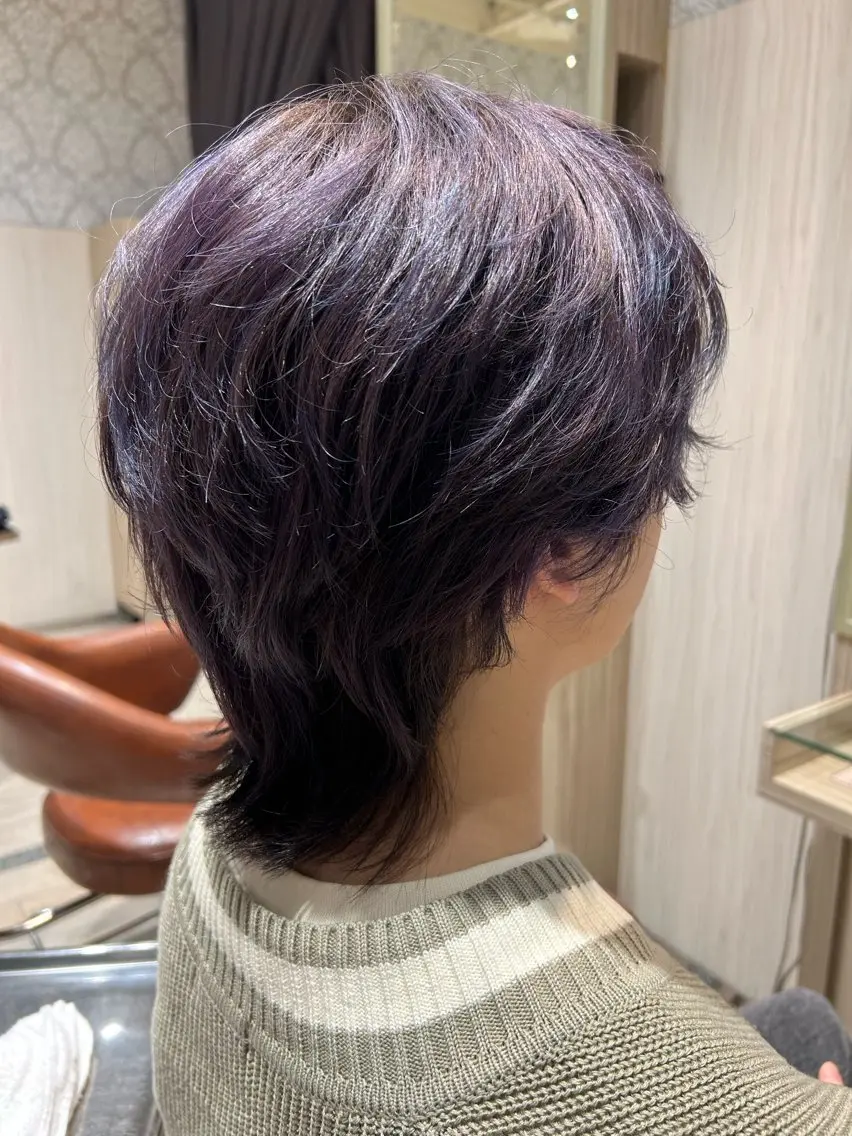 【2回目以降のお客様】カット+髪質改善カラーの写真
