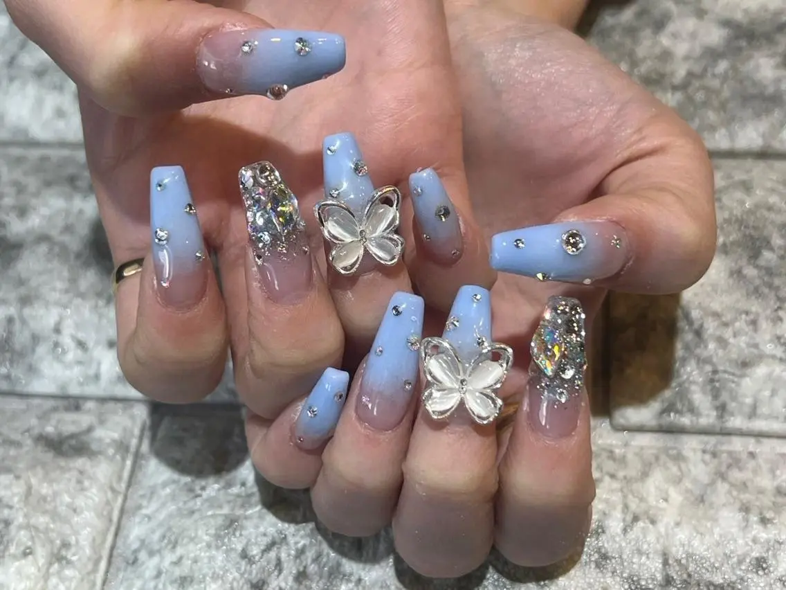 ネイル スカルプネイル アクリルスカルプ𓆈 RounGe町田店のネイルデザイン