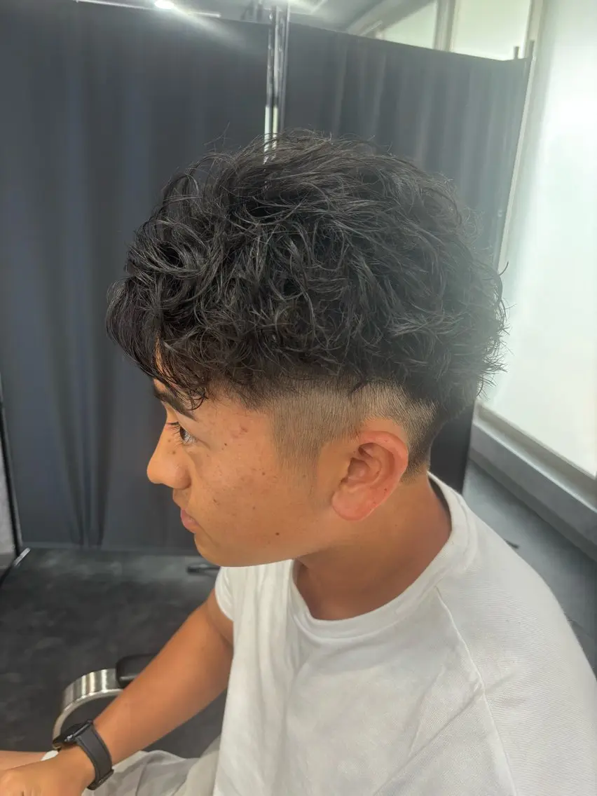 パーマ メンズ メンズパーマ カット パーマ 🔥メンズパーマ特化 高橋晴🔥のヘアスタイル
