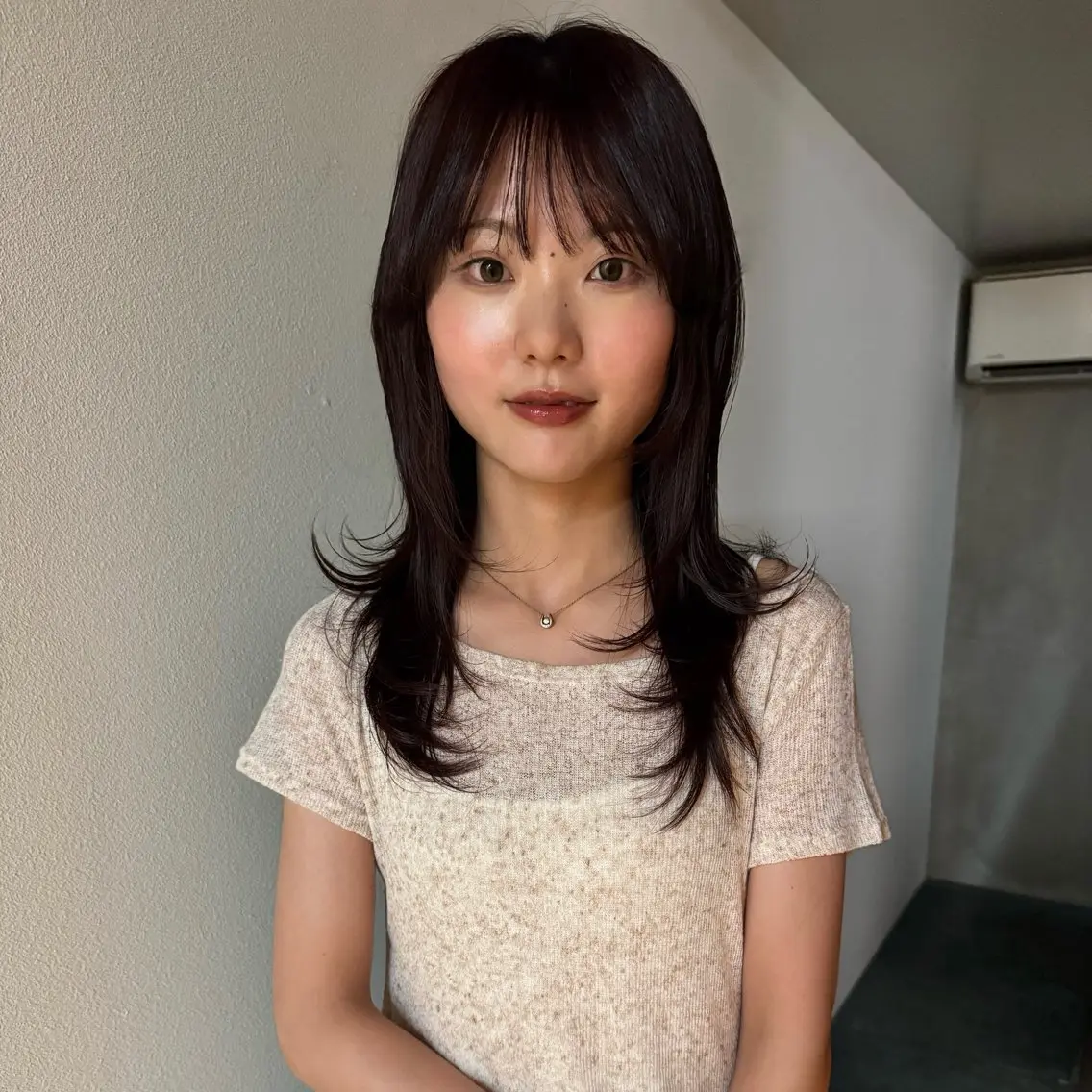 ミディアム たけかわ みちのヘアスタイル