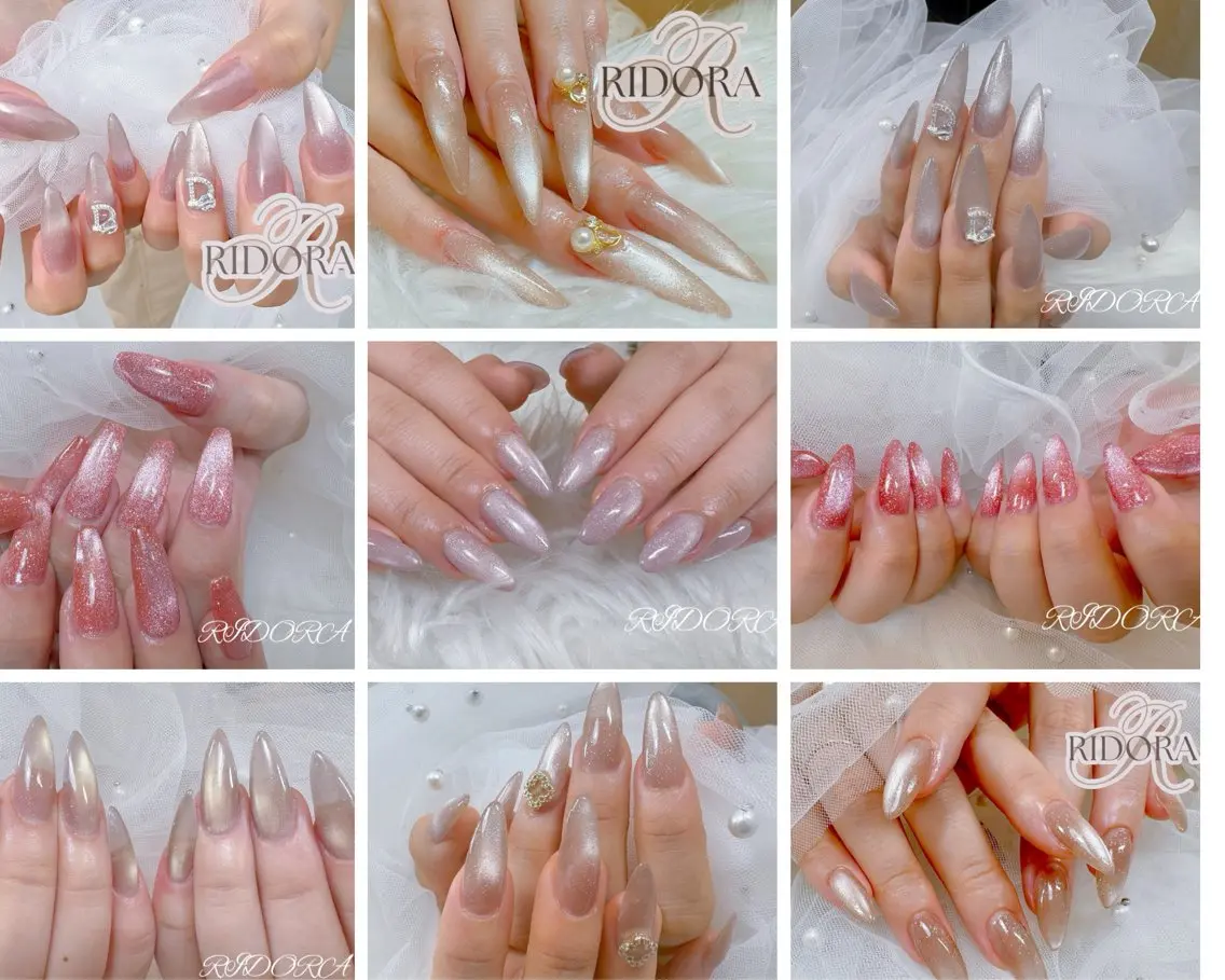【オフ無し】新メニューモニター💅チップ10本🎀フラッシュマグネット🎀マグネット🎀フラッシュ🎀ラメ🎀ワンカラーの写真