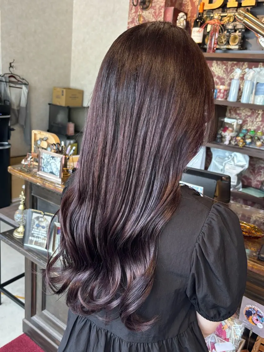 ロング ヘアカラー トリートメント Barocco 🎀ヒメ🎀(19)のヘアスタイル