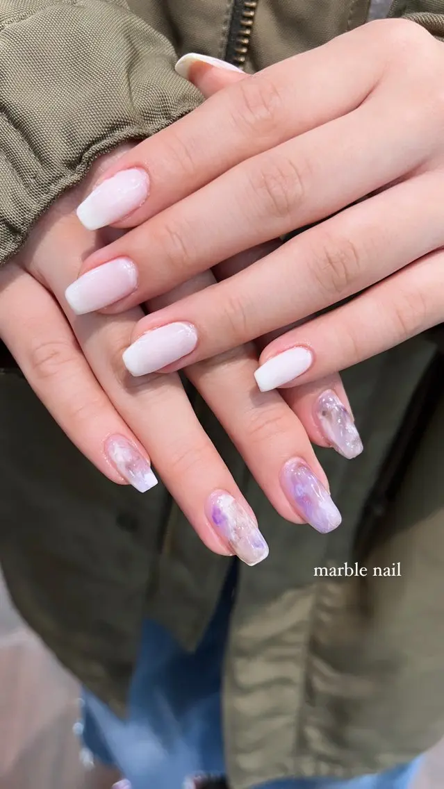 ネイル 韓国×ワンホン 🩶🎀honokaのヘアスタイル