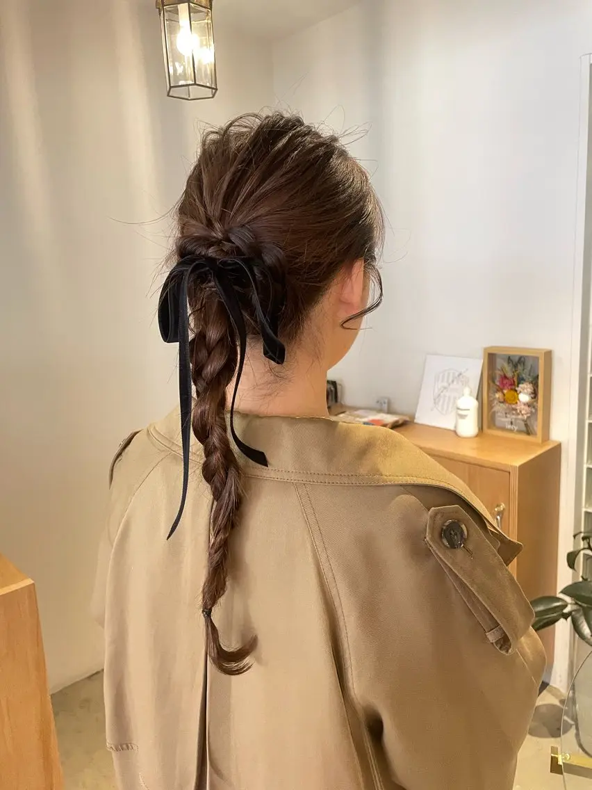 ヘアアレンジ 透け感カラー/ SUのヘアスタイル