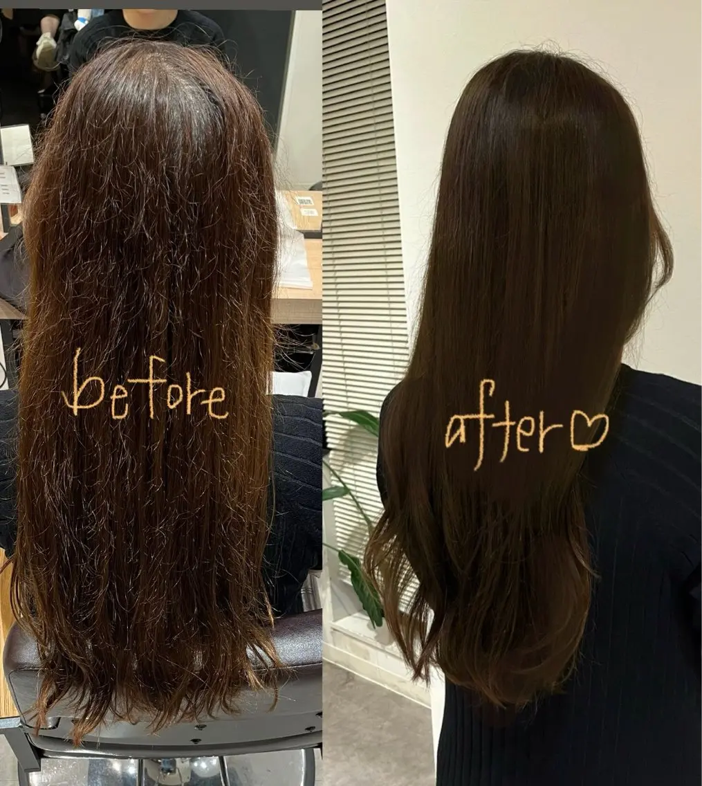 ロング カラー ブラウンカラー 透明感カラー トリートメント ヘアカラー 柚実/グレージュ/ 愛されナチュラル♥️のヘアスタイル