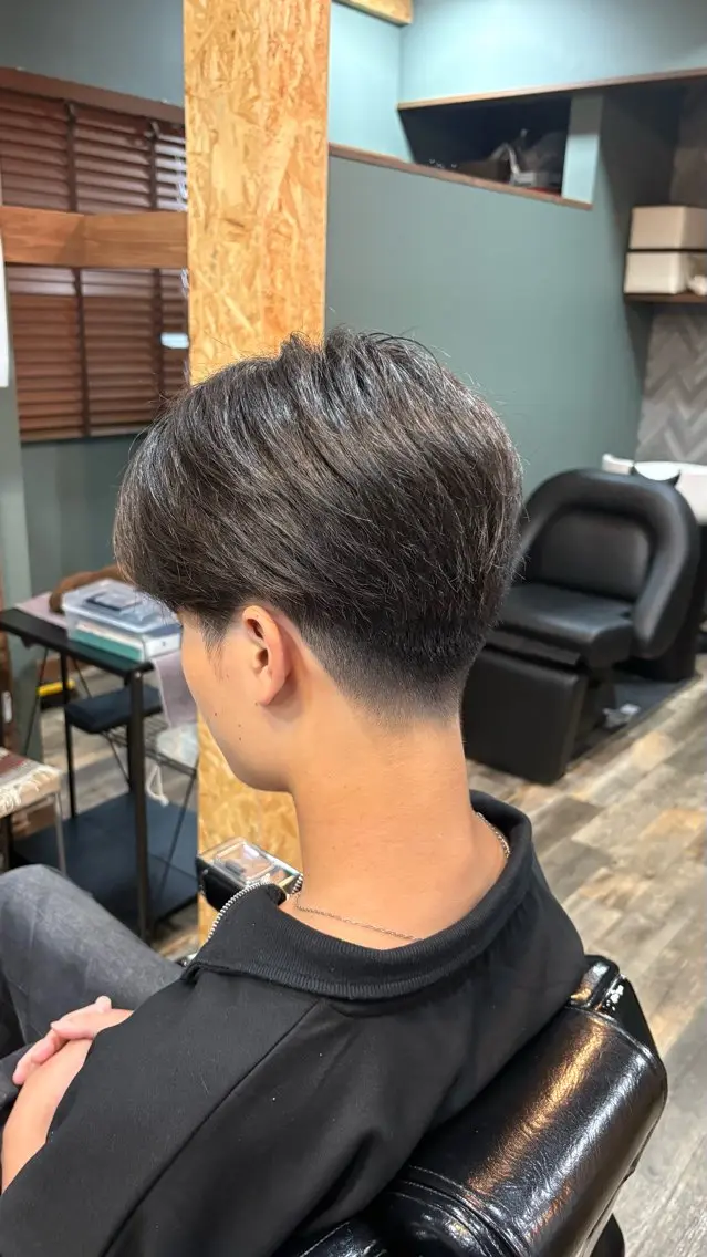 ミディアム メンズ 木名瀬 海星のヘアスタイル