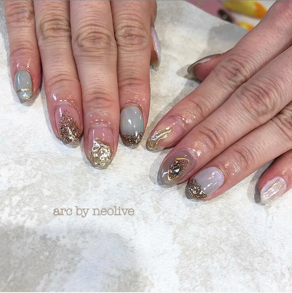 ネイル ニュアンスネイル rina eye&nailのマツエク・マツパデザイン