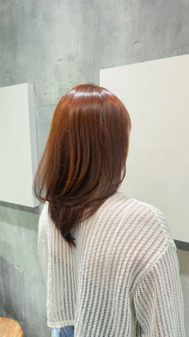 ミディアム カラー 表参道/銀座 KARINのヘアスタイル
