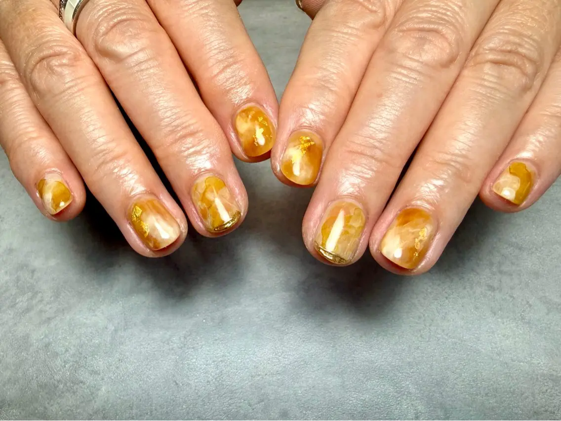 ネイル ニュアンスネイル ハンドネイル maninail なんば店のネイルデザイン