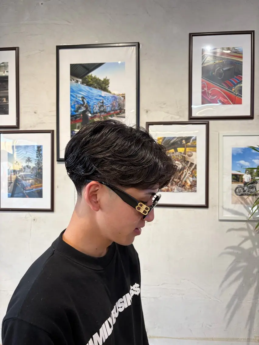 パーマ メンズ カット パーマ SANDGATE shionのヘアスタイル