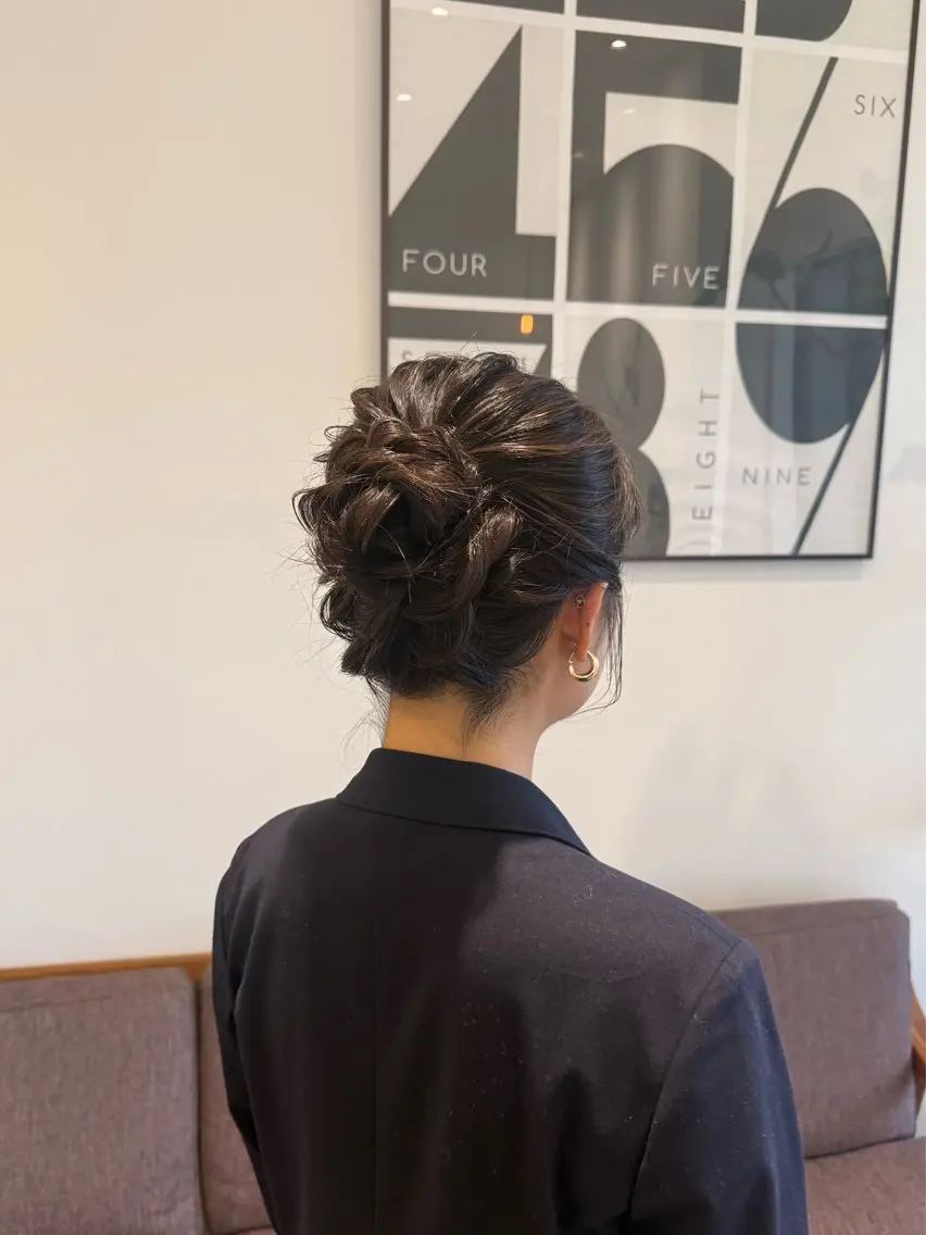 ヘアアレンジ ヘアセット rio ୨୧のヘアスタイル
