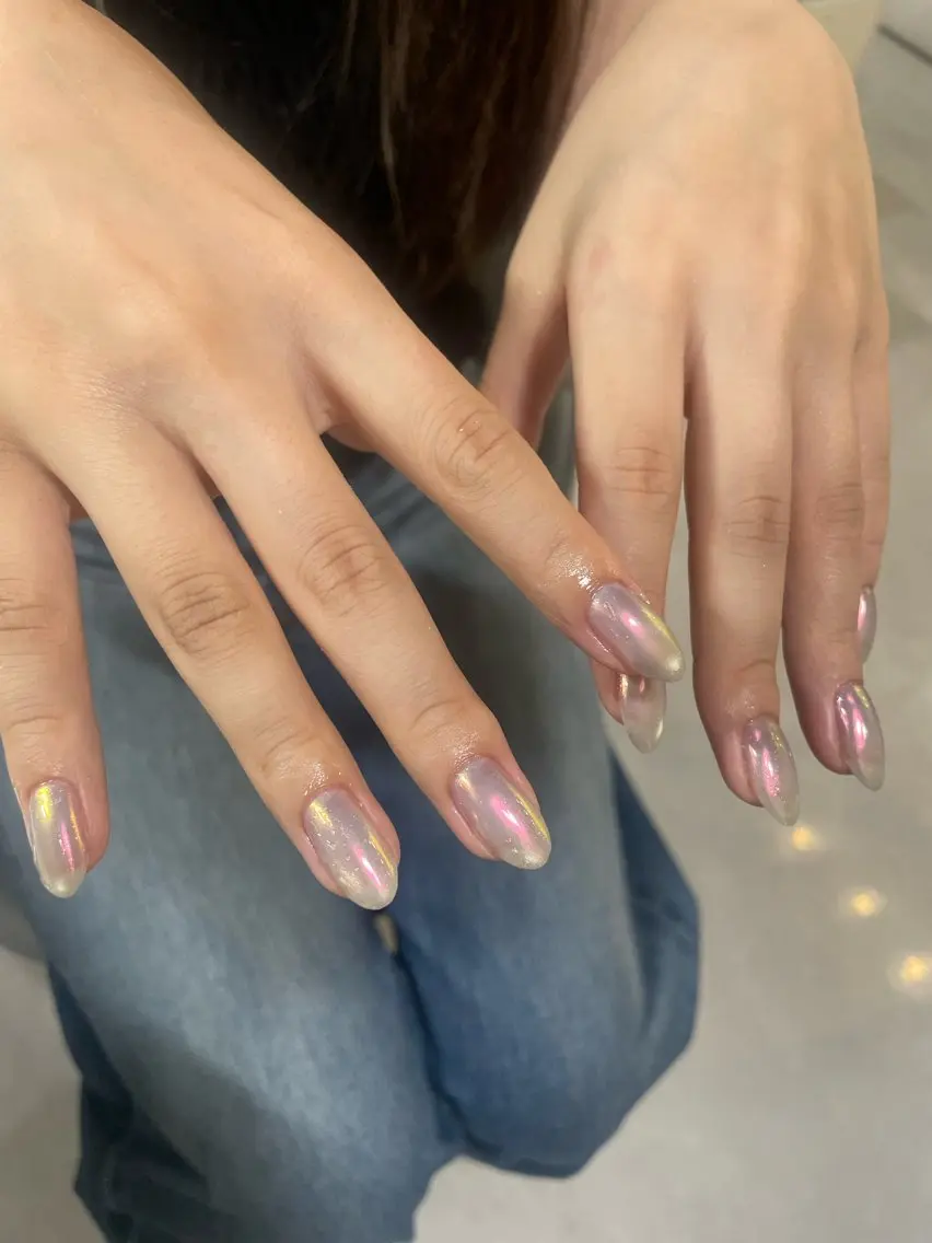 ミディアム ハンドネイル LBnail.sae /おえかきネイルのネイルデザイン