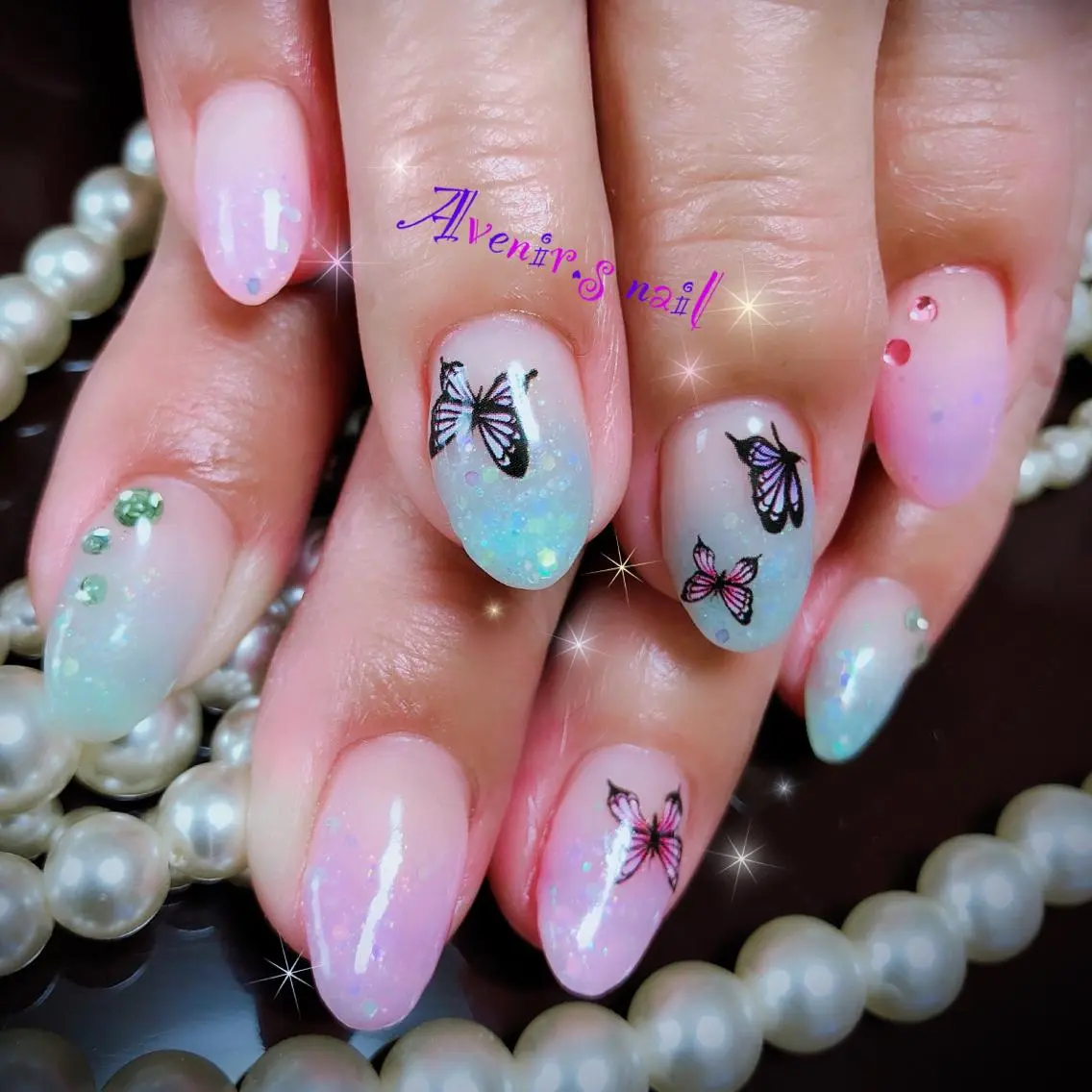 ネイル グラデーション Home Salon Avenir.のネイルデザイン