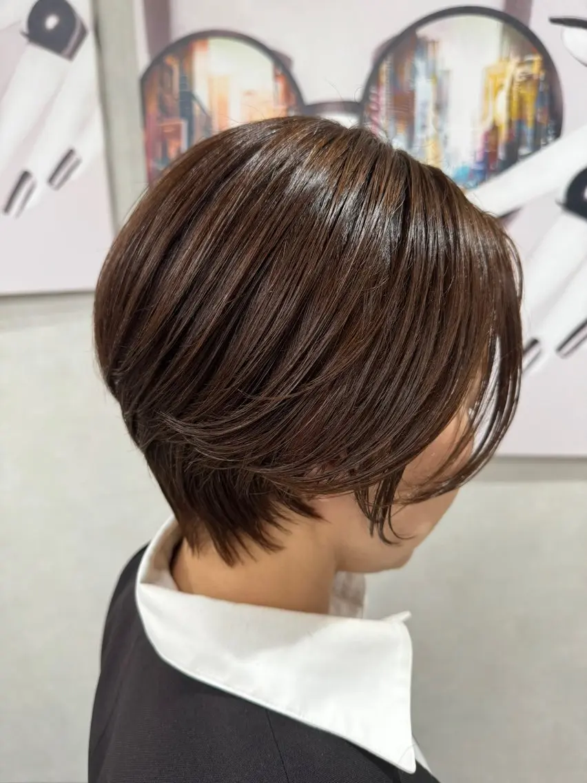 カット+シャンプー+毛髪シールドケアトリートメントの写真