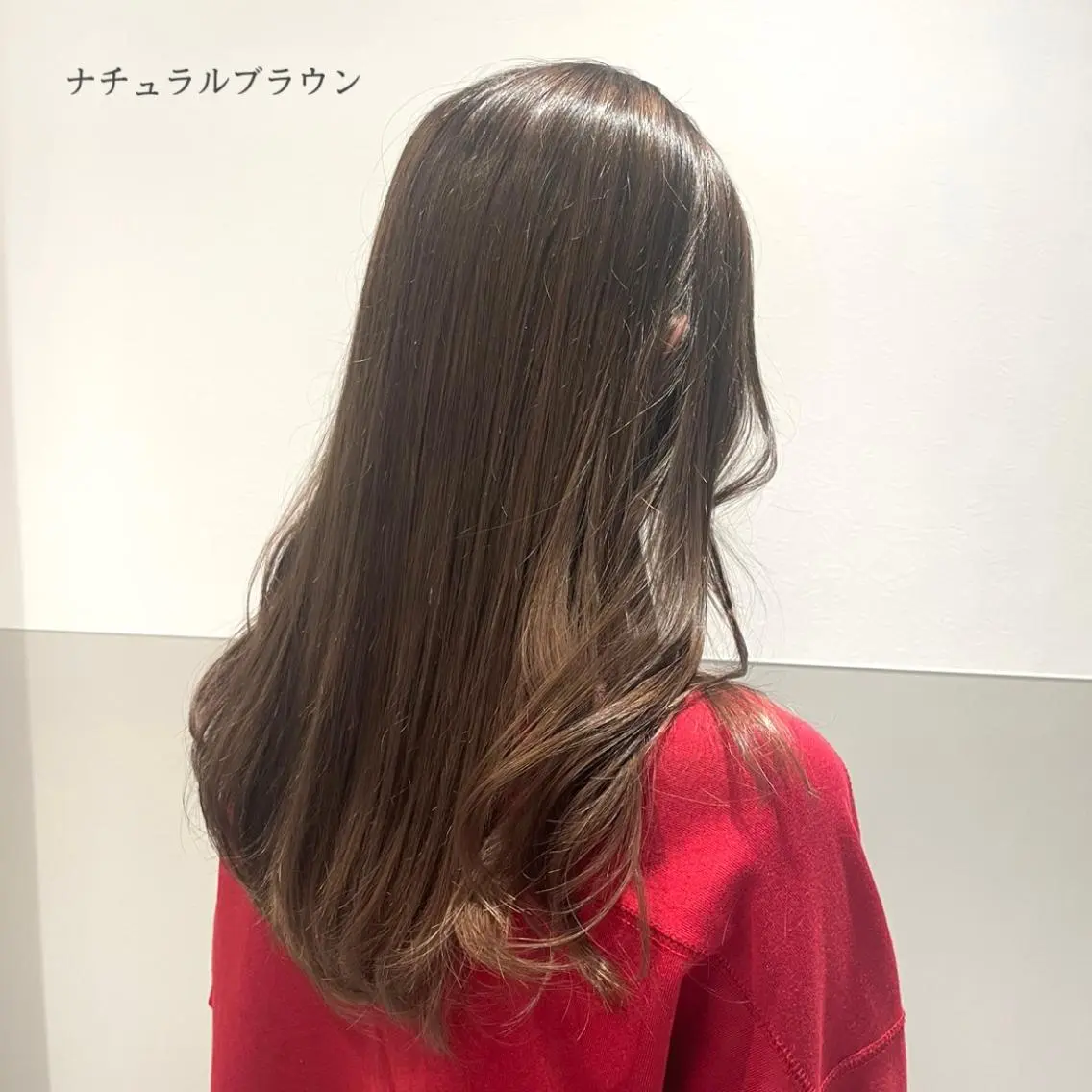 セミロング カラー SAKI ☺︎のヘアスタイル