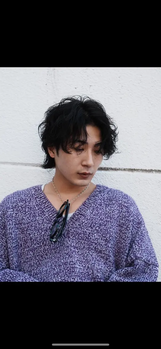 ショート パーマ メンズ 似合わせパーマ🔥 河浪  大智のヘアスタイル
