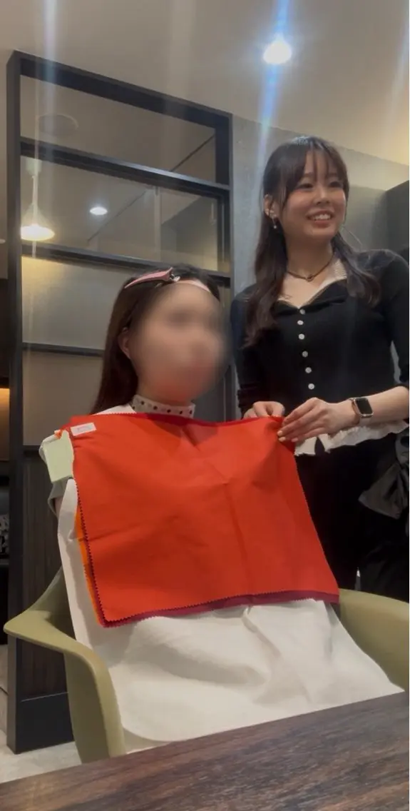💟パーソナルカラー診断➕スタイリストカット➕カラー➡️4000円の写真