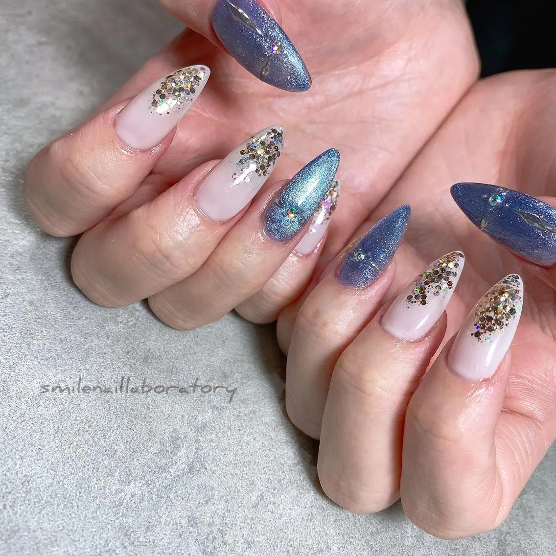 ロング smile nail_laboのネイルデザイン