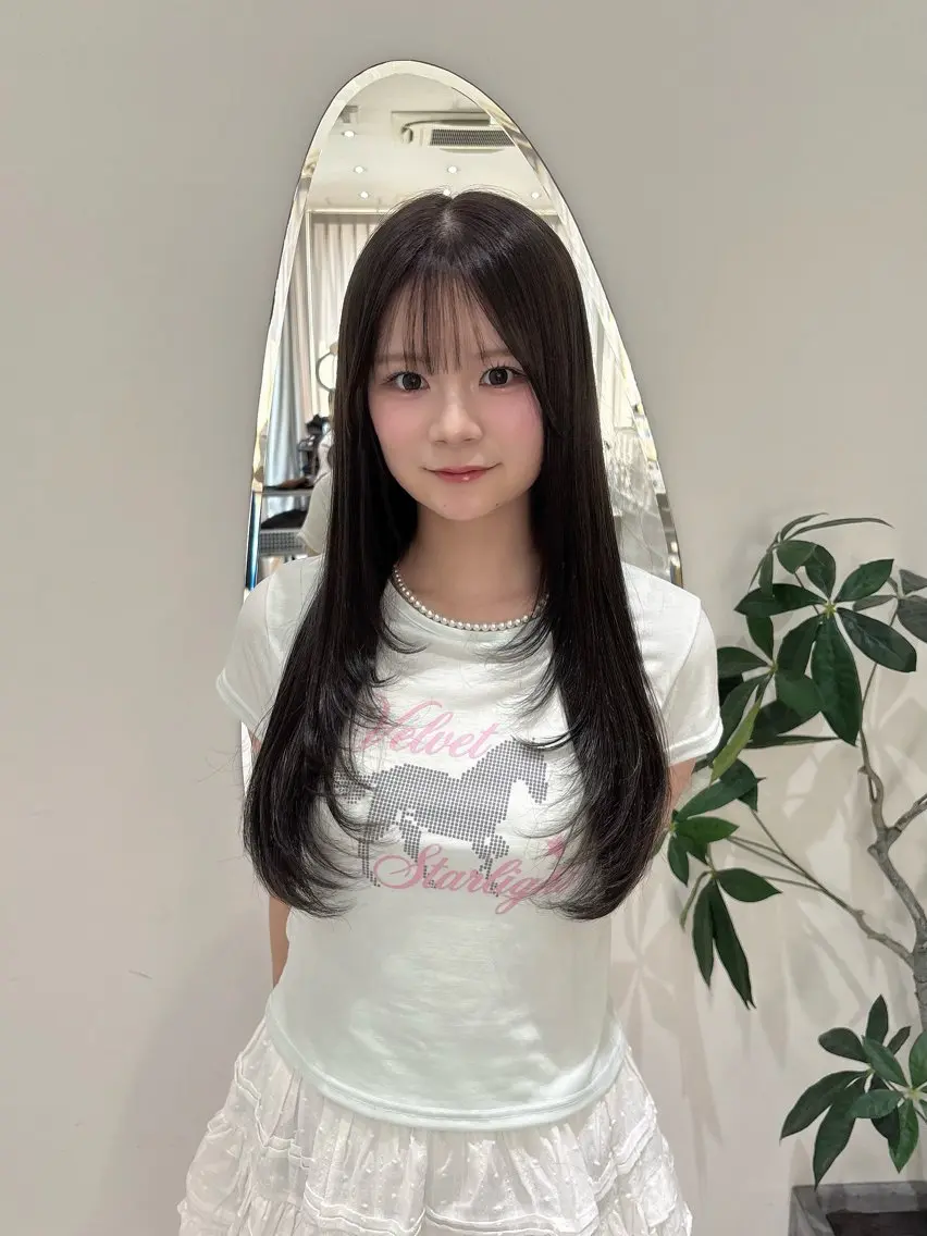 ロング Karin🎀韓国/ レイヤー&ボブ🩶のヘアスタイル