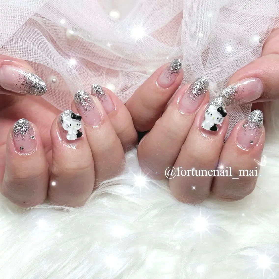 ネイル ハンドネイル 🎀Mai 🎀最短4/8🈳のネイルデザイン