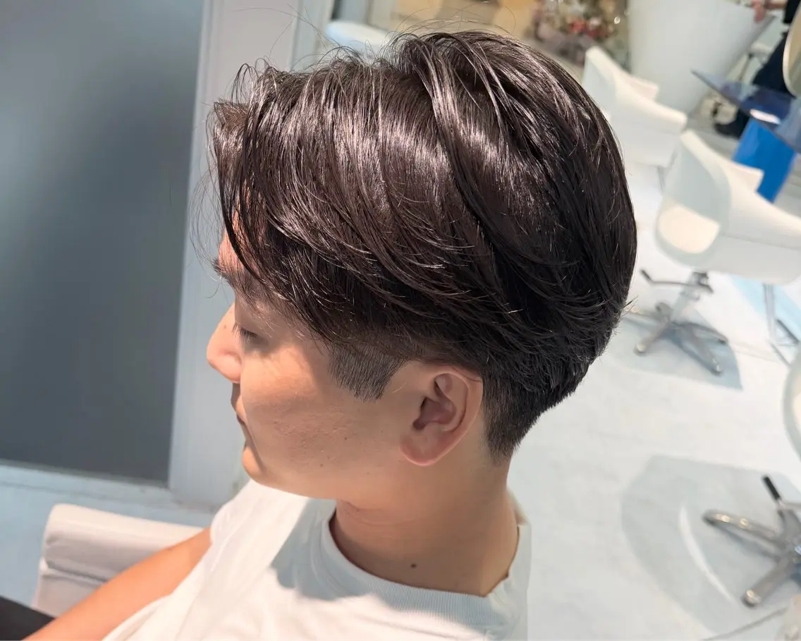 ショート パーマ カット パーマ AMITYメンズ特化 ASUMIのヘアスタイル