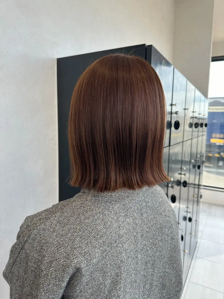 ミディアム 上村 菜月のヘアスタイル