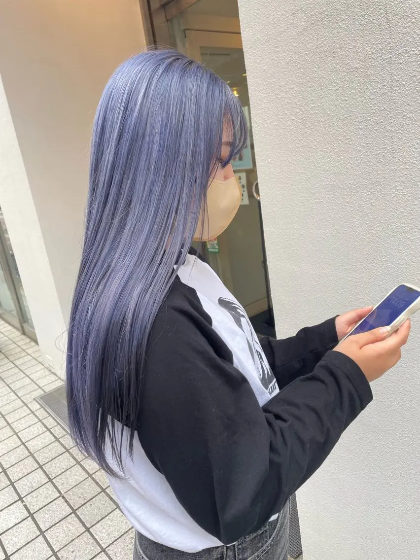 ロング ナチュラルカラー 児玉優香のヘアスタイル