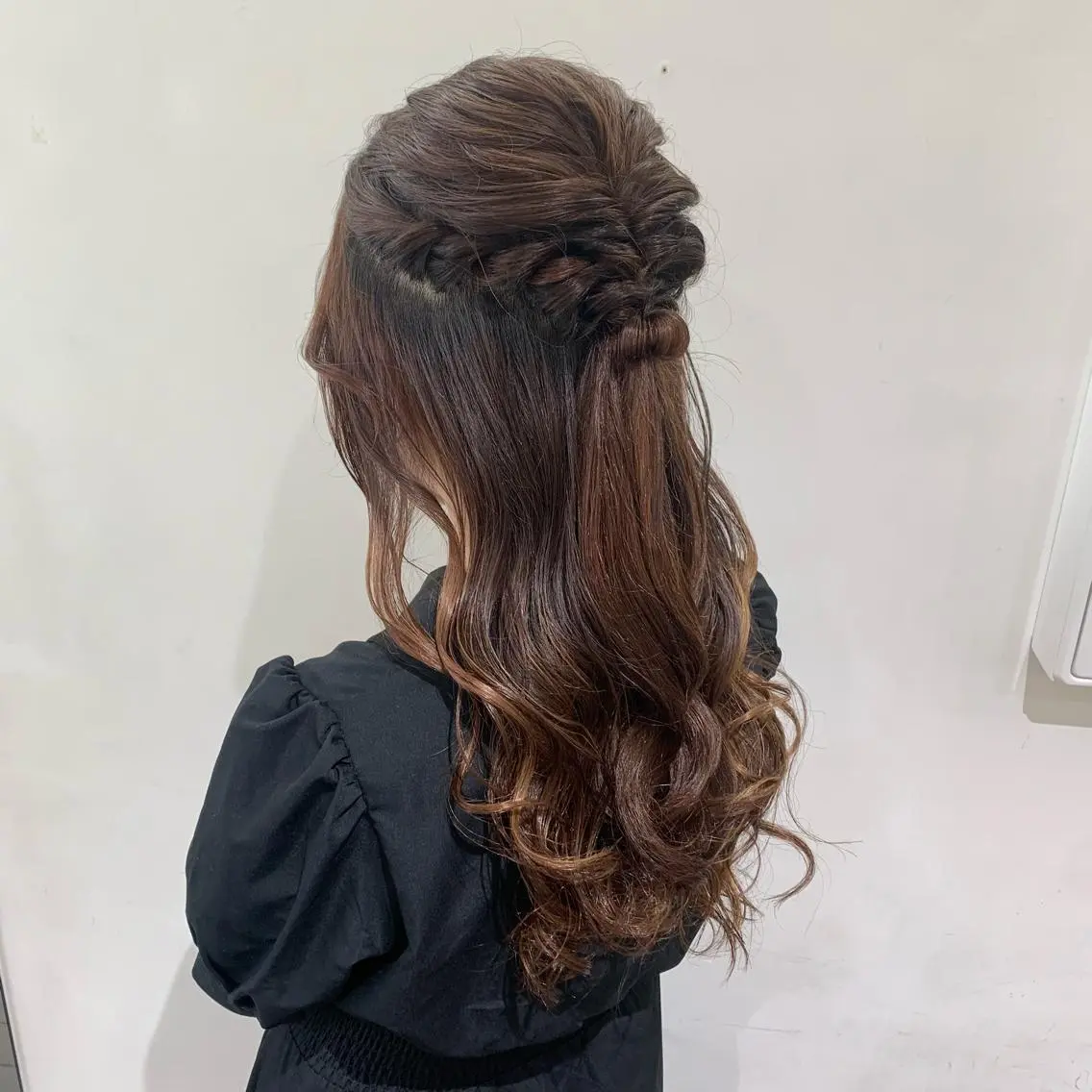 ヘアアレンジ デジタルパーマ🫧 韓国風ヘア🫧サクラのヘアスタイル