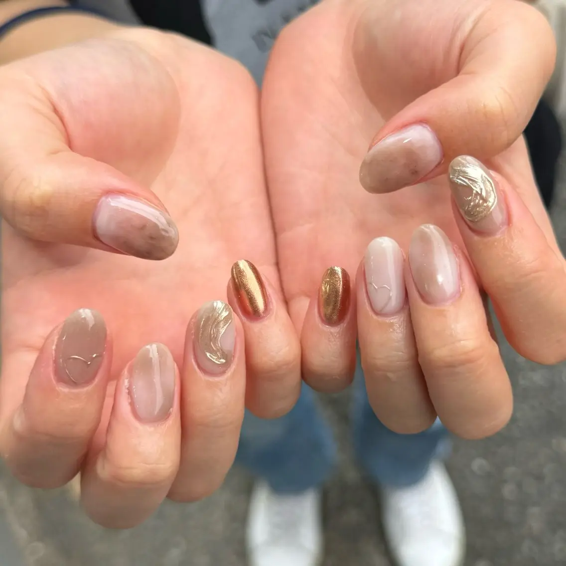 ネイル ハンドネイル LINXS aosaのネイルデザイン