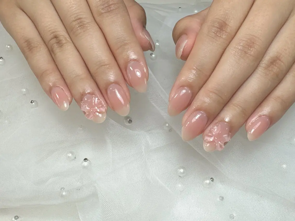 ネイル チークネイル ハンドネイル Anju Nailのネイルデザイン