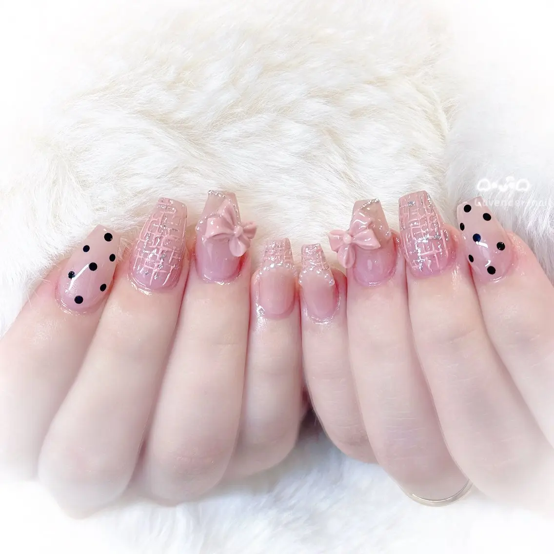 ネイル ハンドネイル Lavender nail·中島公園のネイルデザイン