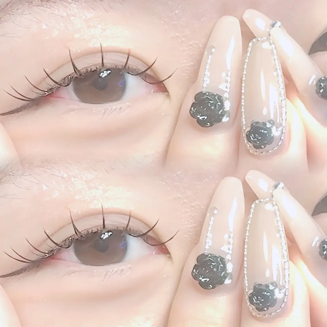 マツエク・マツパ フラットラッシュ eyelash salon VOSSのマツエク・マツパデザイン