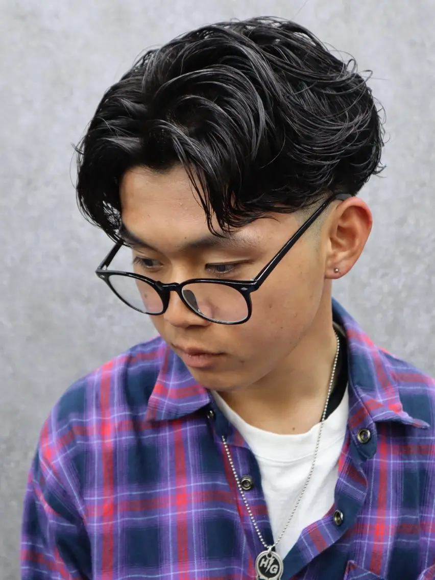 パーマ メンズ カット パーマ 🔥メンズ職人🔥 ✂️加瀬澤駿✂️のヘアスタイル