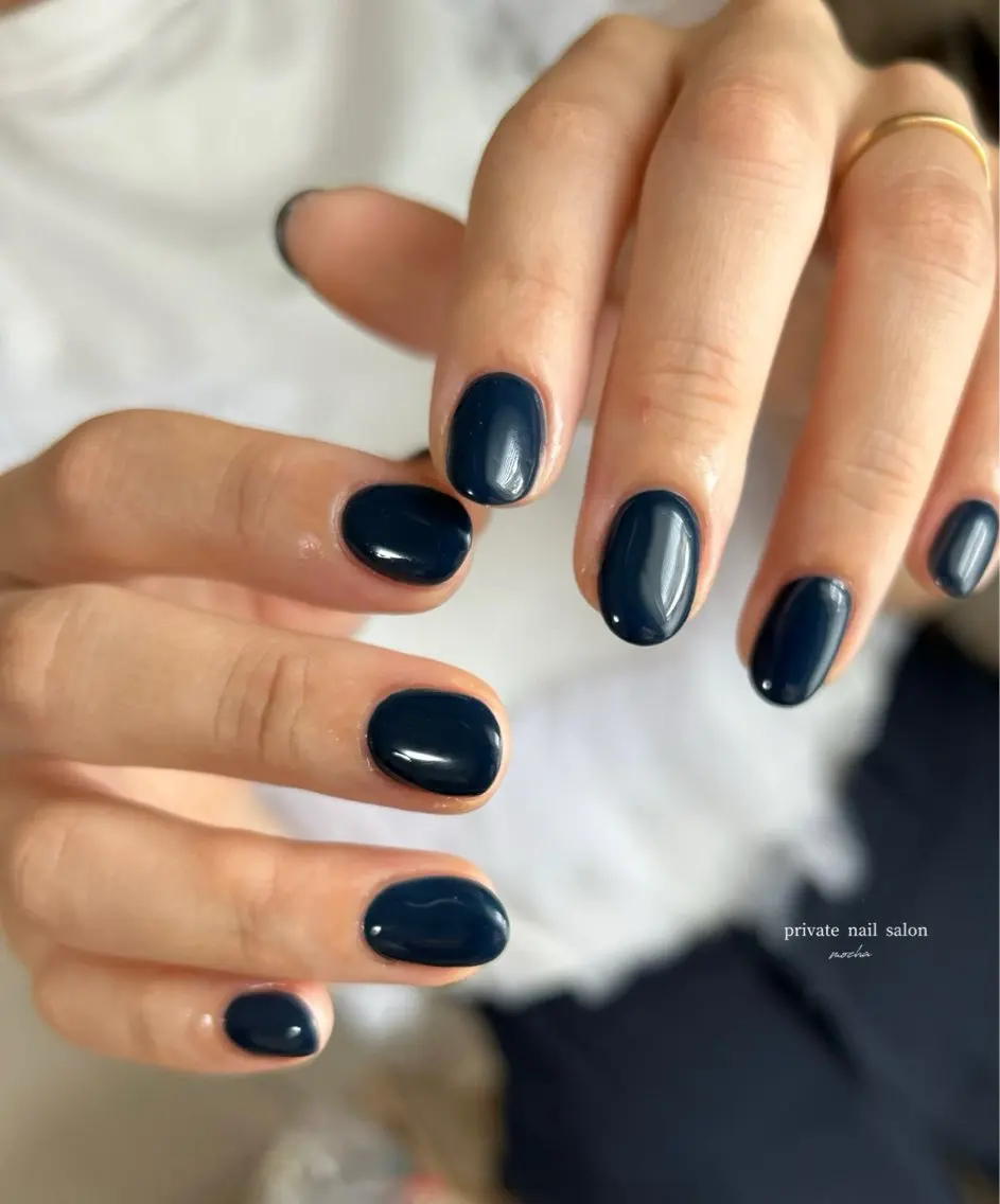 ネイル カジュアル フレンチネイル マグネットネイル ミラーネイル ニュアンスネイル ハンドネイル mocha nailのネイルデザイン