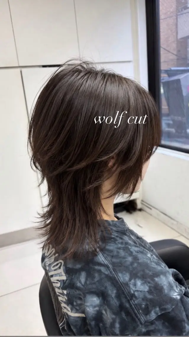 ミディアム カット 【レイヤー/透明感 カラー】🖤ゆまののヘアスタイル