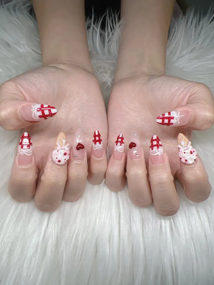 ネイル Lee Nails チップ長さだし専門店のネイルデザイン