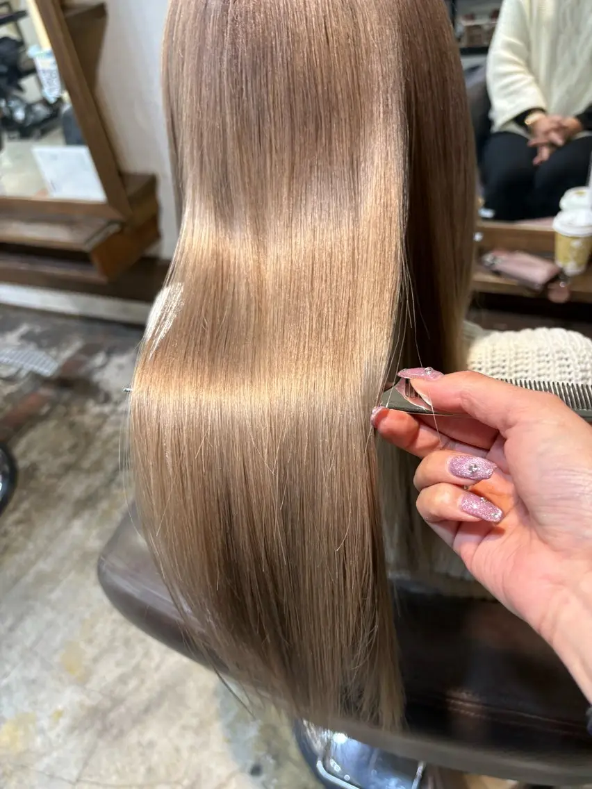 ロング トリートメント Joliefille 高石店　かすみのヘアスタイル
