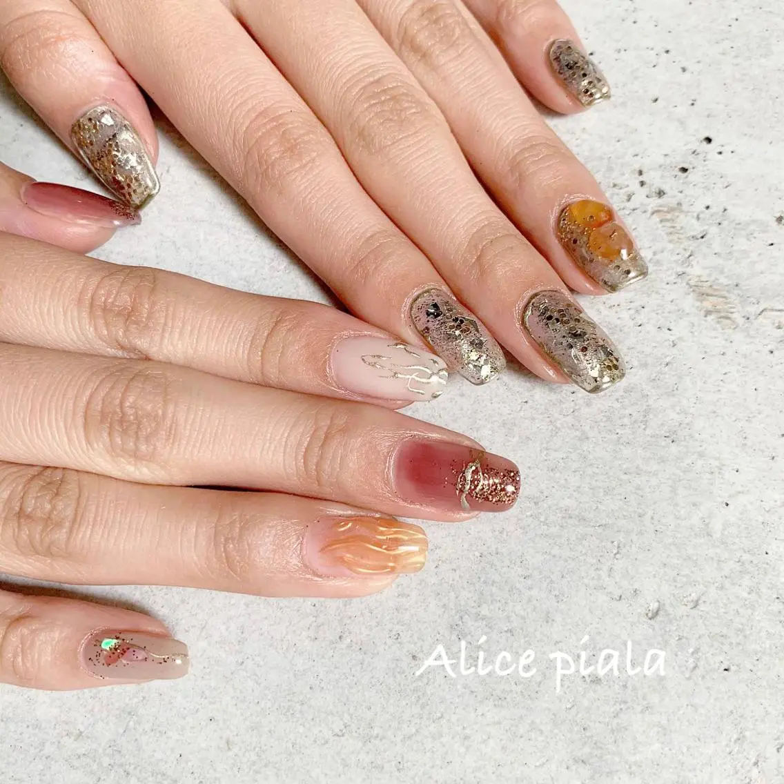 ネイル ハンドネイル M. Shihoのネイルデザイン