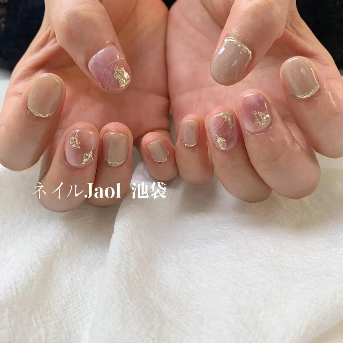 ショート ネイルJaol 池袋のネイルデザイン