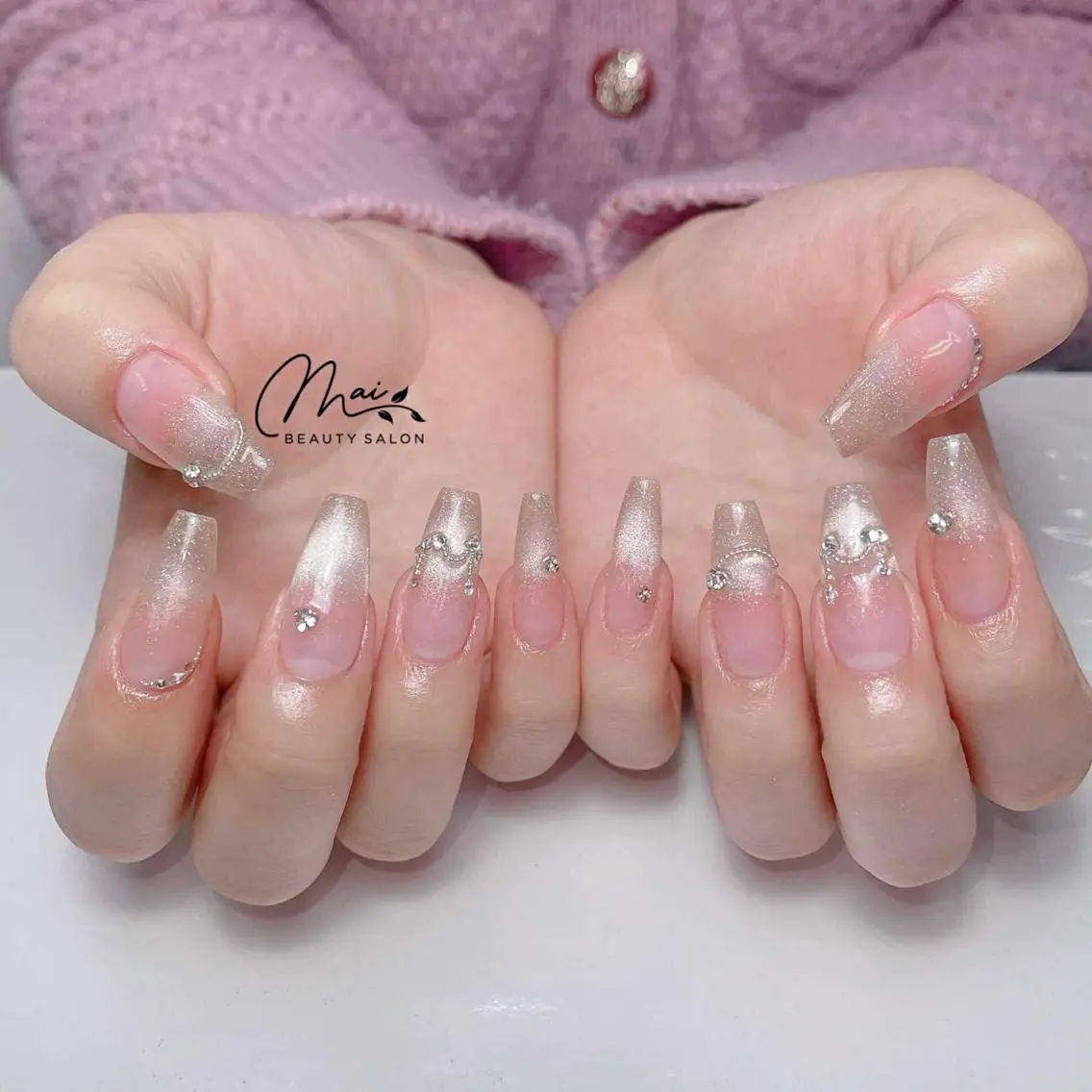 ネイル ジェルネイル パラジェル ワンホンネイル MaiBeauty HaNaのネイルデザイン
