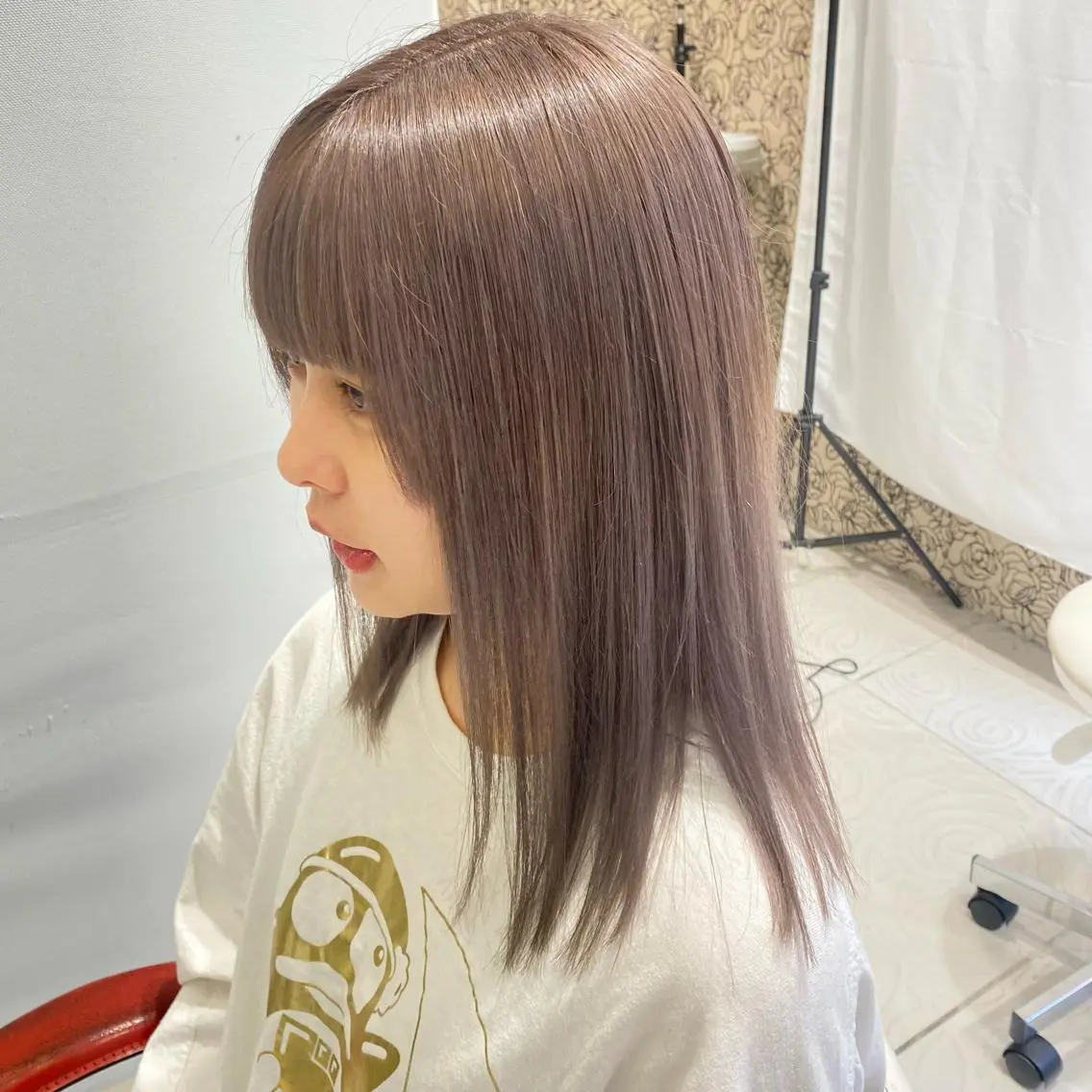 ミディアム ヘアカラー トリートメント MAKI🦋 GRANDE Lyのヘアスタイル
