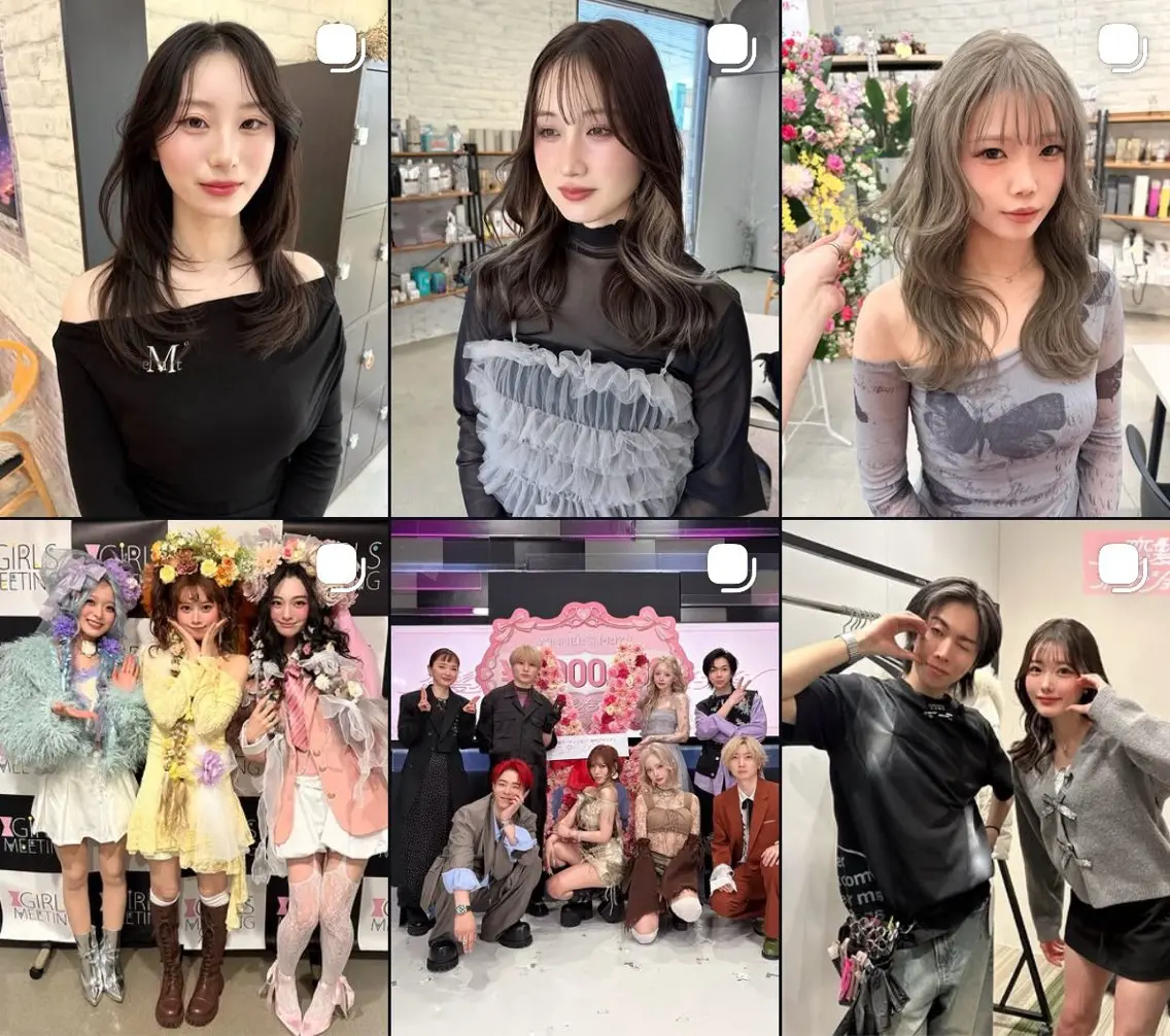 ミディアム カラー 透明感カラー 顔まわりレイヤー 髪質改善 韓国風ヘア レイヤーカット カット ヘアカラー 🏆ABEMAモテ髪 優勝🏆/junのヘアスタイル