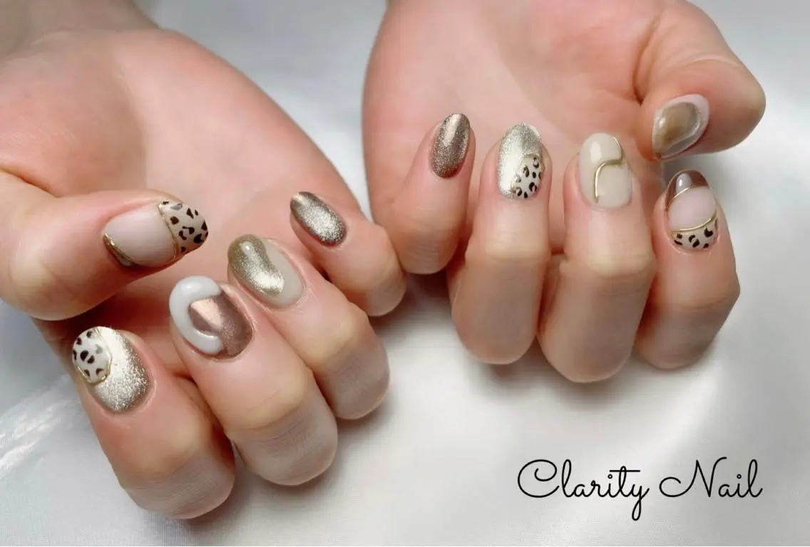 ネイル アートネイル 持ち込み ハンドネイル Clarity Nailのネイルデザイン